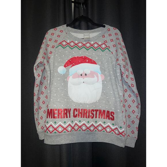 Ugly Christmas Sweater Sweaters - Ugly Christmas Sweater Xmas Sweatshirt Crewneck Size Medium Rudolph